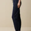 Yogahose aus Bio Baumwolle(mitternachtsblau, 46)