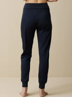 Yogahose aus Bio Baumwolle(mitternachtsblau, 46)