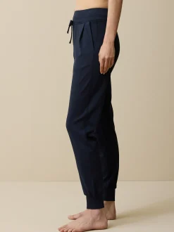 Yogahose aus Bio Baumwolle(mitternachtsblau, 38)