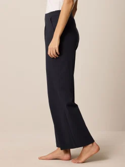 Yogahose aus Bio Baumwolle(mitternachtsblau, 38)
