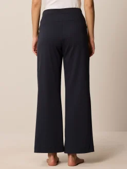 Yogahose aus Bio Baumwolle(mitternachtsblau, 38)