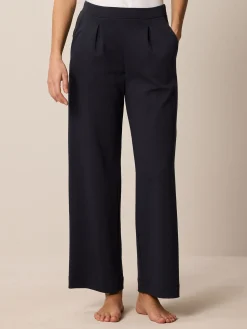 Yogahose aus Bio Baumwolle(mitternachtsblau, 38)