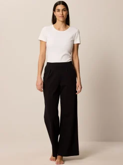 Yogahose aus Bio Baumwolle(schwarz, 38)