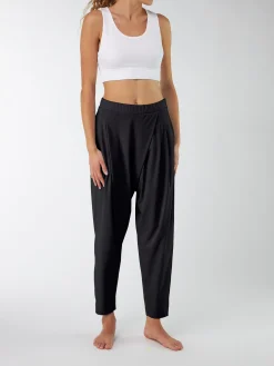 Yogahose aus Bio Baumwolle(schwarz, XS)