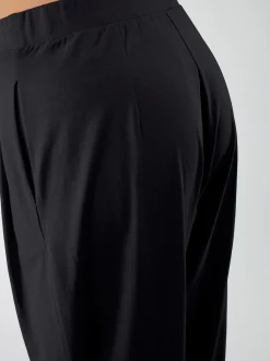 Yogahose aus Bio Baumwolle(schwarz, XS)