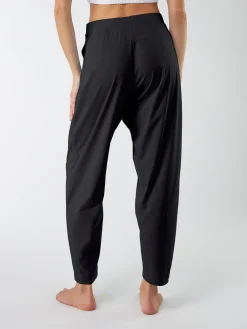 Yogahose aus Bio Baumwolle(schwarz, XS)