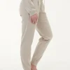Yogahose aus Bio Baumwolle(stein melange, 46)