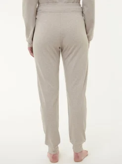 Yogahose aus Bio Baumwolle(stein melange, 46)
