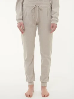 Yogahose aus Bio Baumwolle(stein melange, 46)