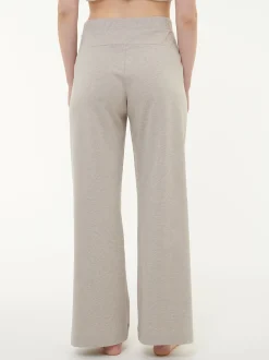 Yogahose aus Bio Baumwolle(stein melange, 38)