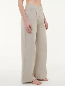 Yogahose aus Bio Baumwolle(stein melange, 38)