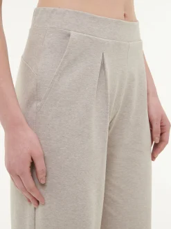 Yogahose aus Bio Baumwolle(stein melange, 38)