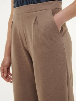 Yogahose aus Bio Baumwolle(walnuss melange, 38)
