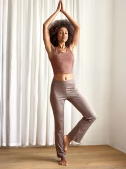Yogatop aus Bio Baumwolle(cappuccino, 42)