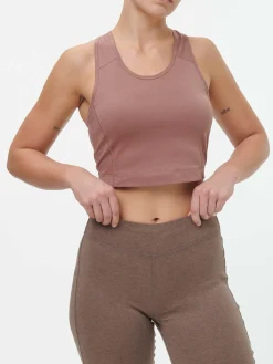 Yogatop aus Bio Baumwolle(cappuccino, 42)