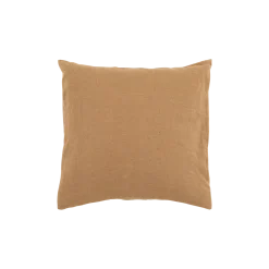 Zierkissenbezug Ariana60 % Baumwolle/40 % Leinen, GOTS (nougat, 40 x 40 cm)