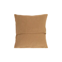 Zierkissenbezug Ariana60 % Baumwolle/40 % Leinen, GOTS (nougat, 40 x 40 cm)