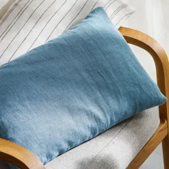 Zierkissenbezug Ariana60 % Baumwolle/40 % Leinen, GOTS (nougat, 40 x 40 cm)