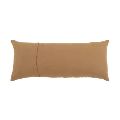 Zierkissenbezug Ariana60 % Baumwolle/40 % Leinen, GOTS (nougat, 35 x 80 cm)