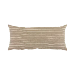 Zierkissenbezug Dafne50 % Leinen/50 % Baumwolle, GOTS (kaffee, 35 x 80 cm)
