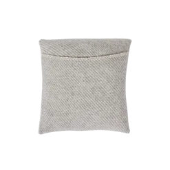 Zierkissenbezug Maxim100 % Schurwolle (Lamm) (hellgrau, 40 x 40 cm)