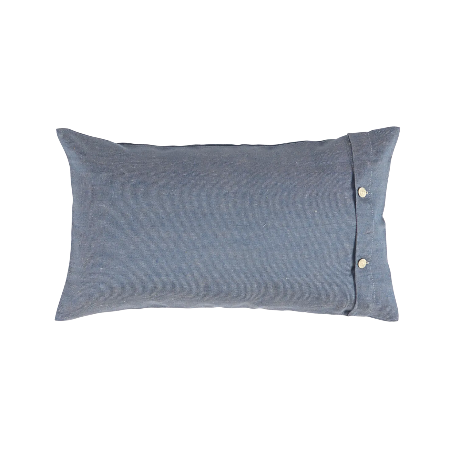 Zierkissenbezug Otis100 % Leinen, GOTS (blau, 30 x 50 cm)