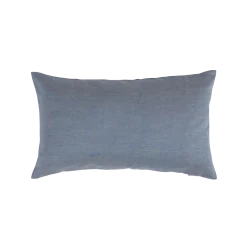 Zierkissenbezug Otis100 % Leinen, GOTS (blau, 30 x 50 cm)